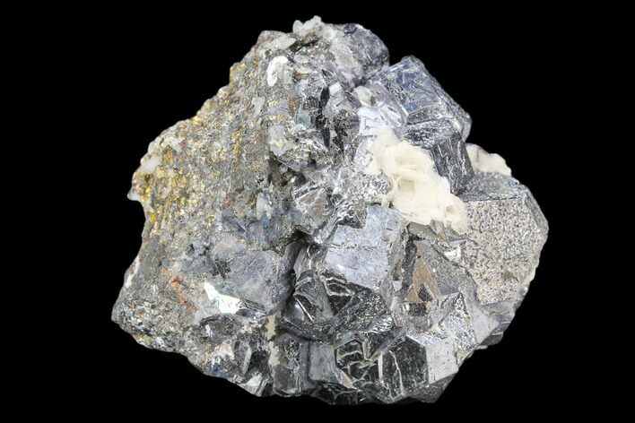 Galena, Chalcopyrite and Barite Association - Peru #126601